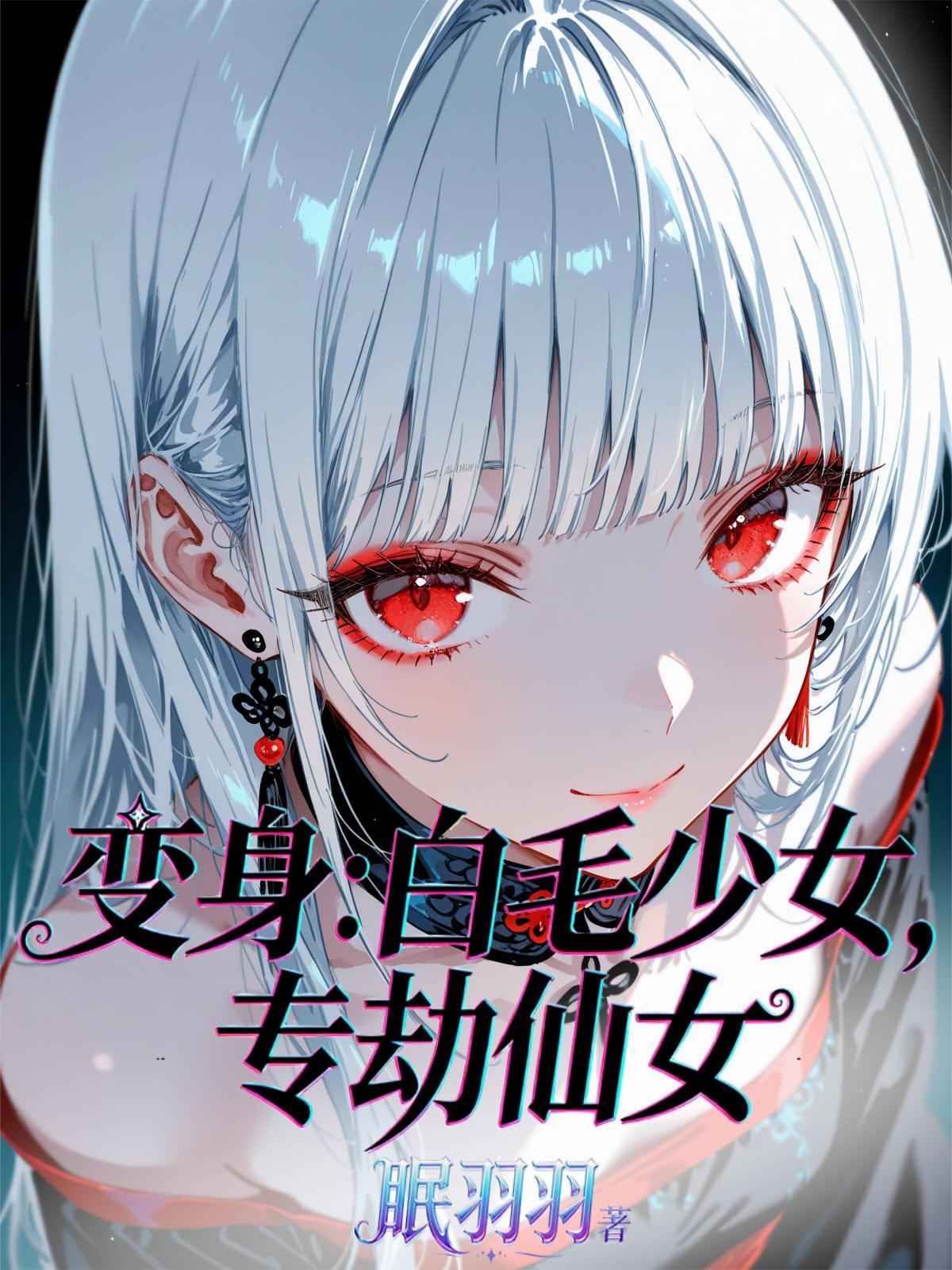 变身白毛少女的