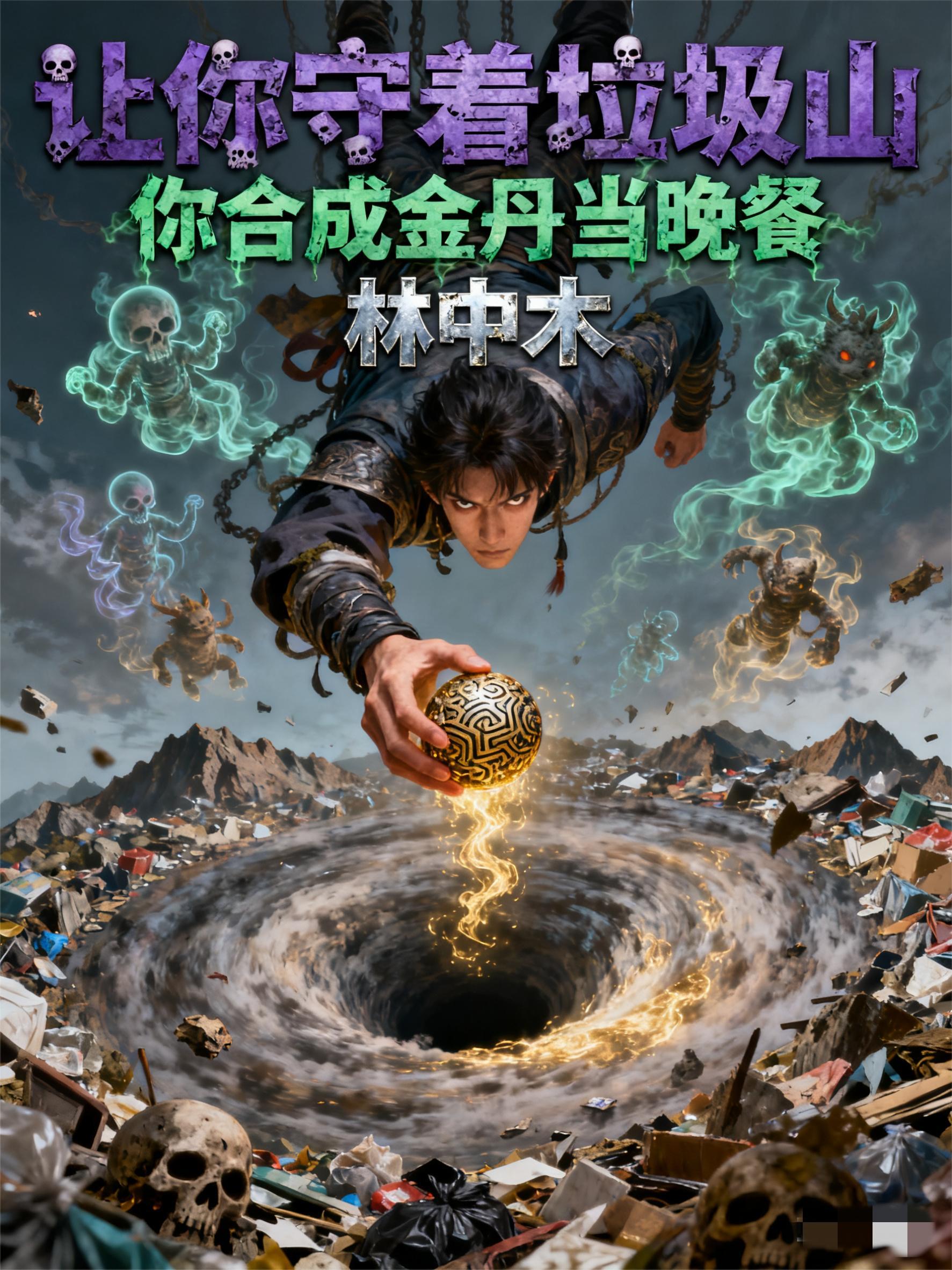 让你守着垃圾山你合成金丹当晚餐免费