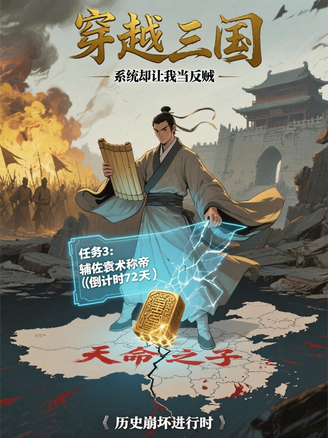 穿越到三国的系统流